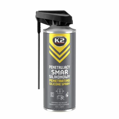 K2 SMAR SILIKONOWY BEZBARWNY DO GUM I PLASTIKÓW. SMAR SILIKONOWY BEZBARWNY 400 ML K2 SMAR SILIKONOWY BEZBARWNY DO GUM I PLASTIKÓW. SMAR SILIKONOWY BEZBARWNY 400 ML