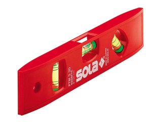 SOLA POZIOMNICA PLASTIKOWA 20cm SB PTM 5 MAGNETYCZNA
