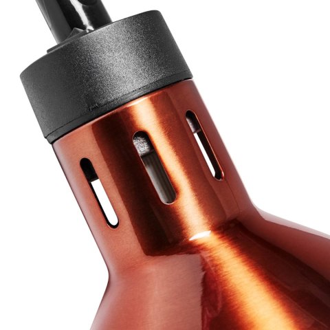 Lampa grzewcza do potraw na podczerwień IR wisząca mosiądz śr. 17.5 cm 250 W Lampa grzewcza do potraw na podczerwień IR wisząca mosiądz śr. 17.5 cm 250 W