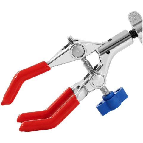 Łapa laboratoryjna do kolb chłodnic 3 palce z zaciskiem 200 mm Łapa laboratoryjna do kolb chłodnic 3 palce z zaciskiem 200 mm