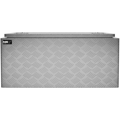 Skrzynia narzędziowa transportowa aluminiowa zamykana na klucz 119 l 91 x 45 x 44.5 cm Skrzynia narzędziowa transportowa aluminiowa zamykana na klucz 119 l 91 x 45 x 44.5 cm