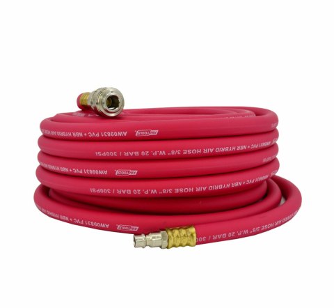 AWTOOLS WĄŻ PNEUMATYCZNY HYBRYDOWY Z SZYBKOZŁĄCZAMI 10mm x 10m AWTOOLS WĄŻ PNEUMATYCZNY HYBRYDOWY Z SZYBKOZŁĄCZAMI 10mm x 10m