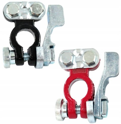 KLEMY AKUMULATOROWE 800A 2szt SILVER KLEMY AKUMULATOROWE 800A 2szt SILVER