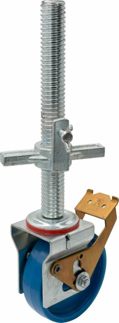KRAUSE KÓŁKO DO RUSZTOWAŃ fi 150mm Z REG. WYSOKOŚCI KRAUSE KÓŁKO DO RUSZTOWAŃ fi 150mm Z REG. WYSOKOŚCI