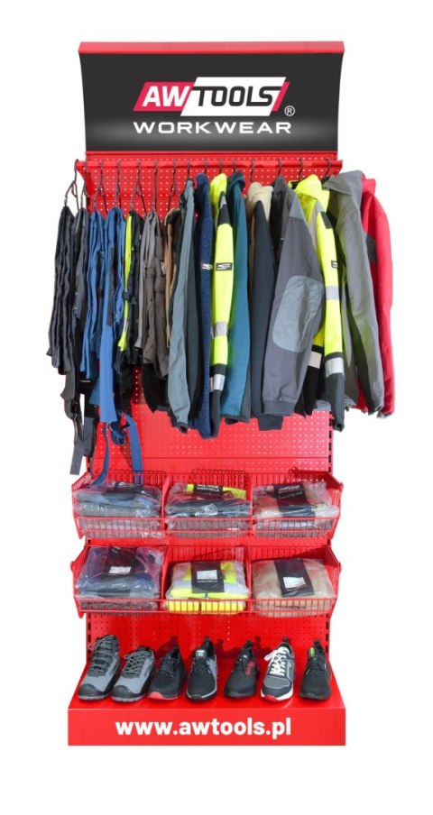 REGAŁ AW WORKWEAR WYSTAWOWY REGAŁ AW WORKWEAR WYSTAWOWY
