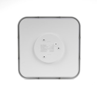 Plafon V-TAC 24W LED Kwadrat 29x29cm Natynkowy IP44 Biały VT-8624 6500K 2500lm
