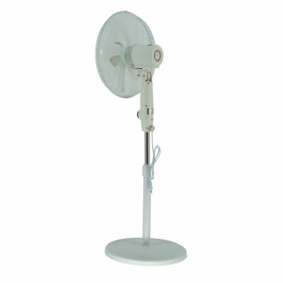 VOLTENO WENTYLATOR PODŁOGOWY BIAŁY 40cm PODSTAWA OKRĄGŁA
