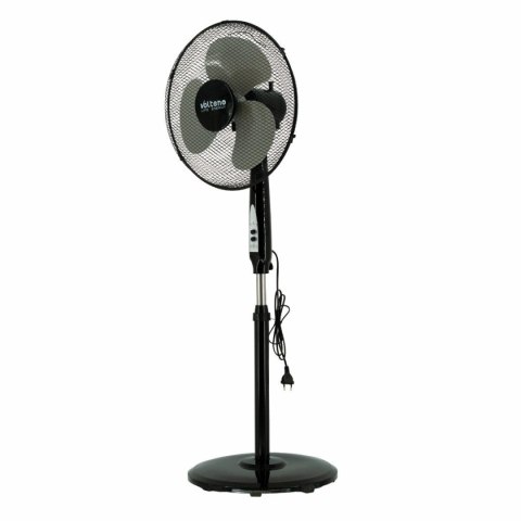 VOLTENO WENTYLATOR PODŁOGOWY CZARNY+ PILOT 40cm PODSTAWA KOŁO VOLTENO WENTYLATOR PODŁOGOWY CZARNY+ PILOT 40cm PODSTAWA KOŁO