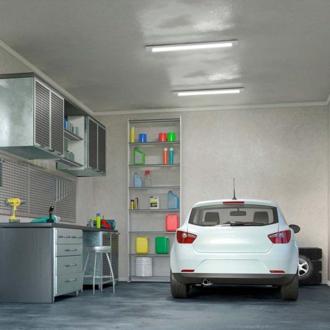 Oprawa V-TAC 40W LED Liniowa Natynkowa SAMSUNG CHIP 120cm 120Lm/W CCT Zmiana Barwy VT-8340CCT 3000K-6500K 4800lm 3 Lata Gwarancj