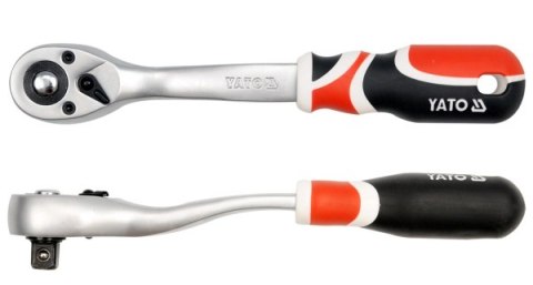 YATO GRZECHOTKA 1/2" WYGIĘTA 72 - ZĘBY 0732 YATO GRZECHOTKA 1/2" WYGIĘTA 72 - ZĘBY 0732