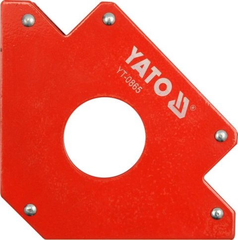YATO KĄTOWNIK SPAWALNICZY MAGNETYCZNY 102x155x17mm 0864 YATO KĄTOWNIK SPAWALNICZY MAGNETYCZNY 102x155x17mm 0864