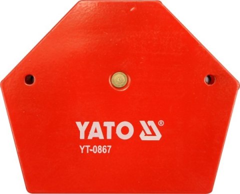 YATO KĄTOWNIK SPAWALNICZY MAGNETYCZNY 64x95x14mm 0866 YATO KĄTOWNIK SPAWALNICZY MAGNETYCZNY 64x95x14mm 0866
