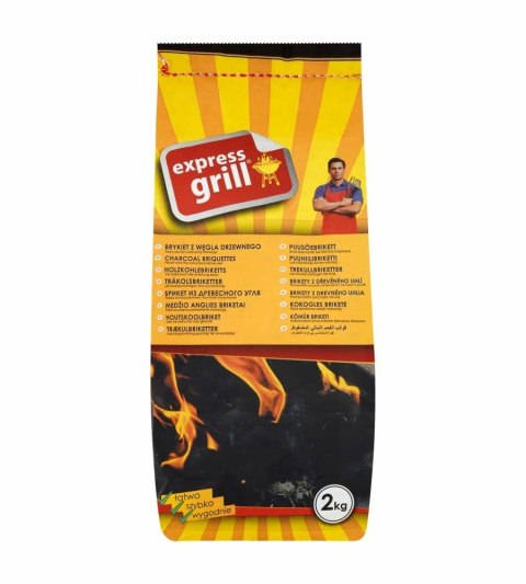 BRYKIET EXPRESSGRILL 2,0KG BRYKIET EXPRESSGRILL 2,0KG