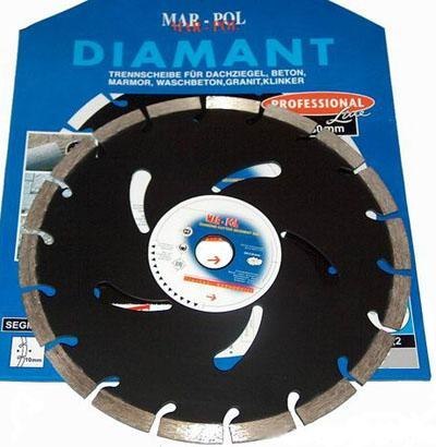 MAR-POL TARCZA DIAM.350x25,4x10 SEG.CZARNA/MP MAR-POL TARCZA DIAM.350x25,4x10 SEG.CZARNA/MP