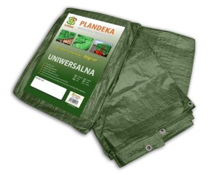 PLANDEKA WZMOCNIONA ZIELONA 90g 3 x 4m BRADAS