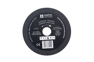TARPOL TARNIK PROSTY FI = 125mm x 3 x 22,2mm, GŁADŹ WSTĘPNA T-11