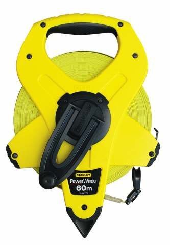 STANLEY TAŚMA MIERNICZA GEODEZYJNA Z WŁÓKNA SZKLANEGO POWERWINDER 60m STANLEY TAŚMA MIERNICZA GEODEZYJNA Z WŁÓKNA SZKLANEGO POWERWINDER 60m