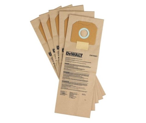 DEWALT WORKI PAPIEROWE 5szt. DO DWV902 DEWALT WORKI PAPIEROWE 5szt. DO DWV902