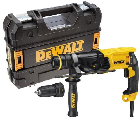 DEWALT MŁOTOWIERTARKA Z OPCJĄ KUCIA 800W 2,8J + UCHWYT + KUFER DEWALT MŁOTOWIERTARKA Z OPCJĄ KUCIA 800W 2,8J + UCHWYT + KUFER
