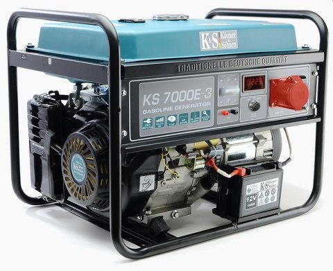 KÖNNER & SÖHNEN GENERATOR PRĄDOTWÓRCZY BENZYNOWY 5,0kW 230/400V KS 7000E-3 KÖNNER & SÖHNEN GENERATOR PRĄDOTWÓRCZY BENZYNOWY 5,0kW 230/400V KS 7000E-3