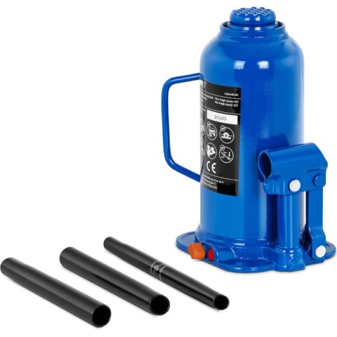 Podnośnik lewarek hydrauliczny słupkowy butelkowy 227 - 457 mm 16 t Podnośnik lewarek hydrauliczny słupkowy butelkowy 227 - 457 mm 16 t