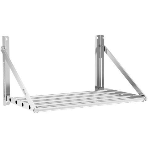 Półka ścienna składana ze stali nierdzewnej do 40 kg 60 x 45 cm Półka ścienna składana ze stali nierdzewnej do 40 kg 60 x 45 cm