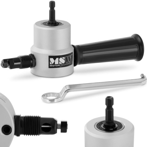 Przystawka adapter do cięcia blachy nożyce na wiertarkę Przystawka adapter do cięcia blachy nożyce na wiertarkę
