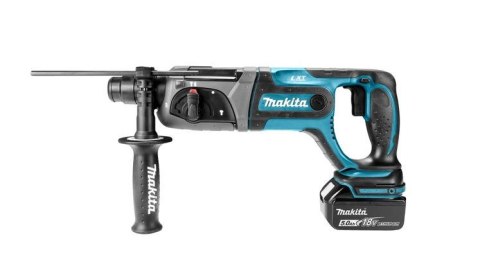 MAKITA MŁOTOWIERTARKA Z OPCJĄ KUCIA 18V 2J 2 x 5,0Ah DHR241RTJ MAKITA MŁOTOWIERTARKA Z OPCJĄ KUCIA 18V 2J 2 x 5,0Ah DHR241RTJ