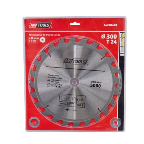 AWTOOLS PIŁA TARCZOWA WIDIOWA 250x30/22/16x40z AWTOOLS PIŁA TARCZOWA WIDIOWA 250x30/22/16x40z