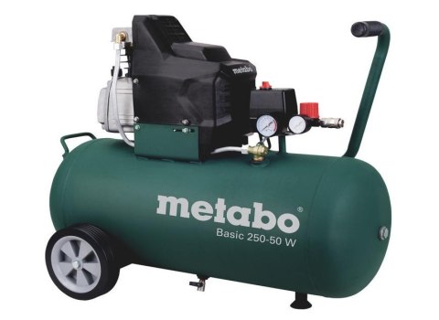 METABO KOMPRESOR OLEJOWY 230V 50L BASIC 250-50 W METABO KOMPRESOR OLEJOWY 230V 50L BASIC 250-50 W