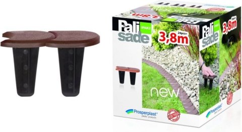 PROSPERPLAST PALISADA OGRODOWA PŁASKA 2 BRĄZOWA 3,8m PROSPERPLAST PALISADA OGRODOWA PŁASKA 2 BRĄZOWA 3,8m