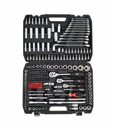 AWTOOLS ZESTAW KLUCZY 216el 1/2"/3/8"/1/4" BLACK LINE AWTOOLS ZESTAW KLUCZY 216el 1/2"/3/8"/1/4" BLACK LINE