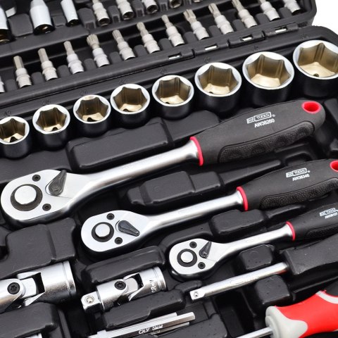 AWTOOLS ZESTAW KLUCZY 216el 1/2"/3/8"/1/4" BLACK LINE AWTOOLS ZESTAW KLUCZY 216el 1/2"/3/8"/1/4" BLACK LINE