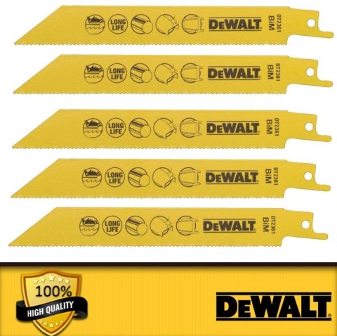 DEWALT BRZESZCZOT DO PIŁY SZABLASTEJ 152mm DEWALT BRZESZCZOT DO PIŁY SZABLASTEJ 152mm