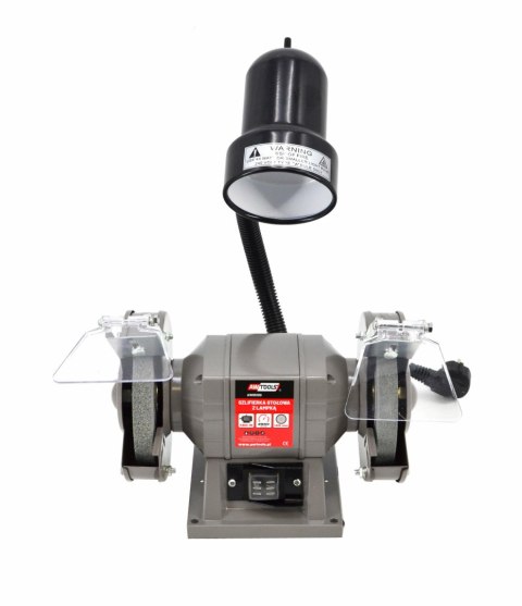 AWTOOLS SZLIFIERKA STOŁOWA 150mm / 300W Z LAMPKĄ AWTOOLS SZLIFIERKA STOŁOWA 150mm / 300W Z LAMPKĄ