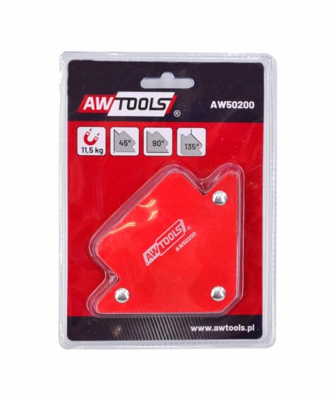 AWTOOLS KĄTOWNIK SPAWALNICZY MAGNETYCZNY 11,5KG.82x120x13 AWTOOLS KĄTOWNIK SPAWALNICZY MAGNETYCZNY 11,5KG.82x120x13