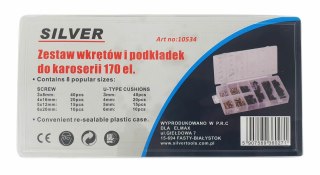 PODKŁADKI DO KAROSERII 170el. /SILVER