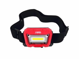 AWTOOLS BLACK LINE LATARKA CZOŁOWA FRONTE COB LED Z CZUJNIKIEM RUCHU BLACK LINE