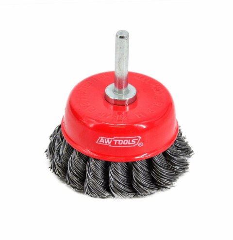 AWTOOLS SZCZOTKA DOCZOŁOWA TRZPIENIOWA SKRĘCANA 65mm AWTOOLS SZCZOTKA DOCZOŁOWA TRZPIENIOWA SKRĘCANA 65mm