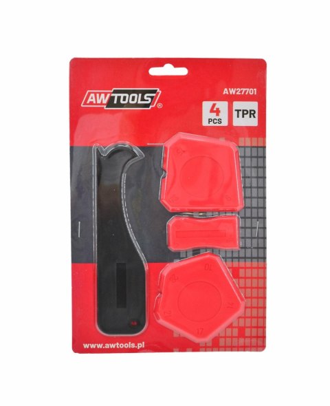 AWTOOLS SZPACHLE DO SIL. Z OBCINAKIEM 4szt. AWTOOLS SZPACHLE DO SIL. Z OBCINAKIEM 4szt.