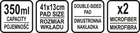 LUND MOP ZE SPRYSKIWACZEM DWUSTRONNY 2 x MIKROFIBRA LUND MOP ZE SPRYSKIWACZEM DWUSTRONNY 2 x MIKROFIBRA