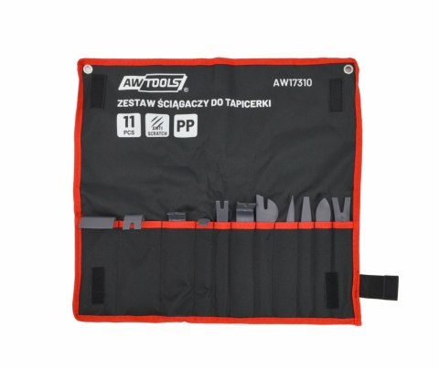 AWTOOLS ZESTAW ŚCIĄGACZY DO TAPICERKI PP 11cz. AWTOOLS ZESTAW ŚCIĄGACZY DO TAPICERKI PP 11cz.