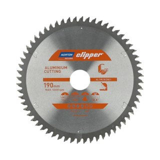 NORTON PIŁA TARCZOWA 190mm x 30mm x 60z ALUMINUM (2,6/1,8)