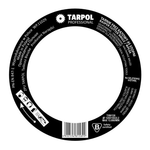 TARPOL TARNIK KĄTOWY 120mm 45 STOPNI T-89 TARPOL TARNIK KĄTOWY 120mm 45 STOPNI T-89
