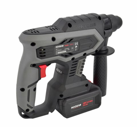 HOOZAR MŁOTOWIERTARKA BEZSZCZOTKOWA SDS+ 18V 2x4.0Ah 2.2J RH10BL HOOZAR MŁOTOWIERTARKA BEZSZCZOTKOWA SDS+ 18V 2x4.0Ah 2.2J RH10BL
