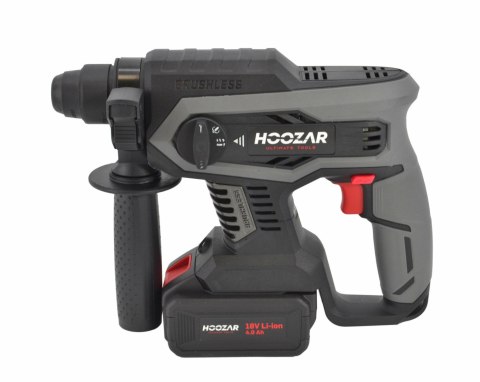 HOOZAR MŁOTOWIERTARKA BEZSZCZOTKOWA SDS+ 18V 2x4.0Ah 2.2J RH10BL HOOZAR MŁOTOWIERTARKA BEZSZCZOTKOWA SDS+ 18V 2x4.0Ah 2.2J RH10BL