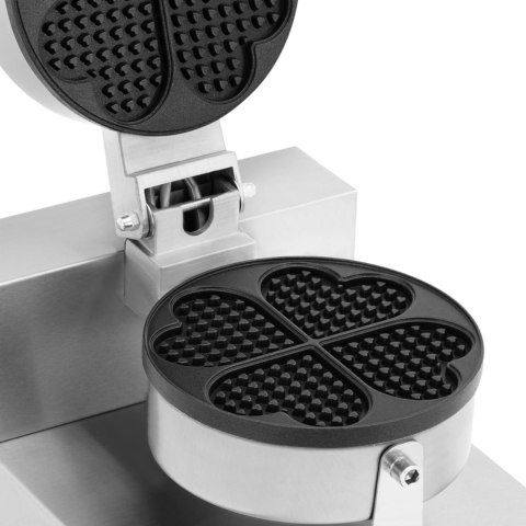 Gofrownica urządzenie do gofrów kształt serca śr. 180 mm 1000 W Gofrownica urządzenie do gofrów kształt serca śr. 180 mm 1000 W