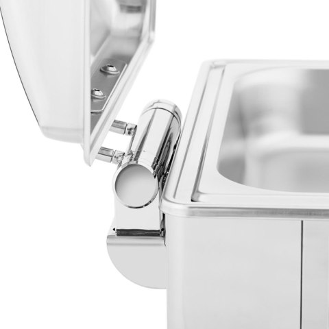 Podgrzewacz do potraw stołowy na pastę z pokrywą GN 2/3 5.3 l Podgrzewacz do potraw stołowy na pastę z pokrywą GN 2/3 5.3 l