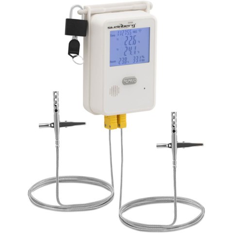Termohigrometr rejestrator temperatury i wilgotności LCD USB Wi-Fi zakres 0-100% -50-350C Termohigrometr rejestrator temperatury i wilgotności LCD USB Wi-Fi zakres 0-100% -50-350C