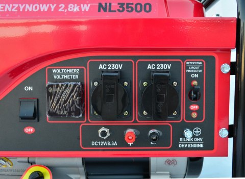 AWTOOLS GENERATOR BENZYNOWY 2,8kW 230V BLACK LINE AWTOOLS GENERATOR BENZYNOWY 2,8kW 230V BLACK LINE